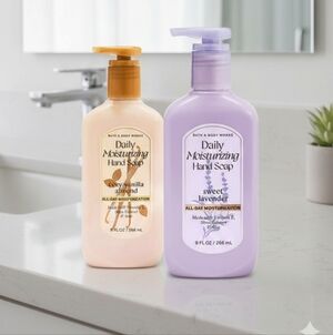 Bath & Body Works Daily Moisturizing Hand Soap Set - Almond & Lavender